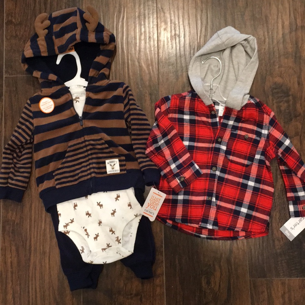 Carter’s Baby Boy Clothing Bundle 9 Months NWT